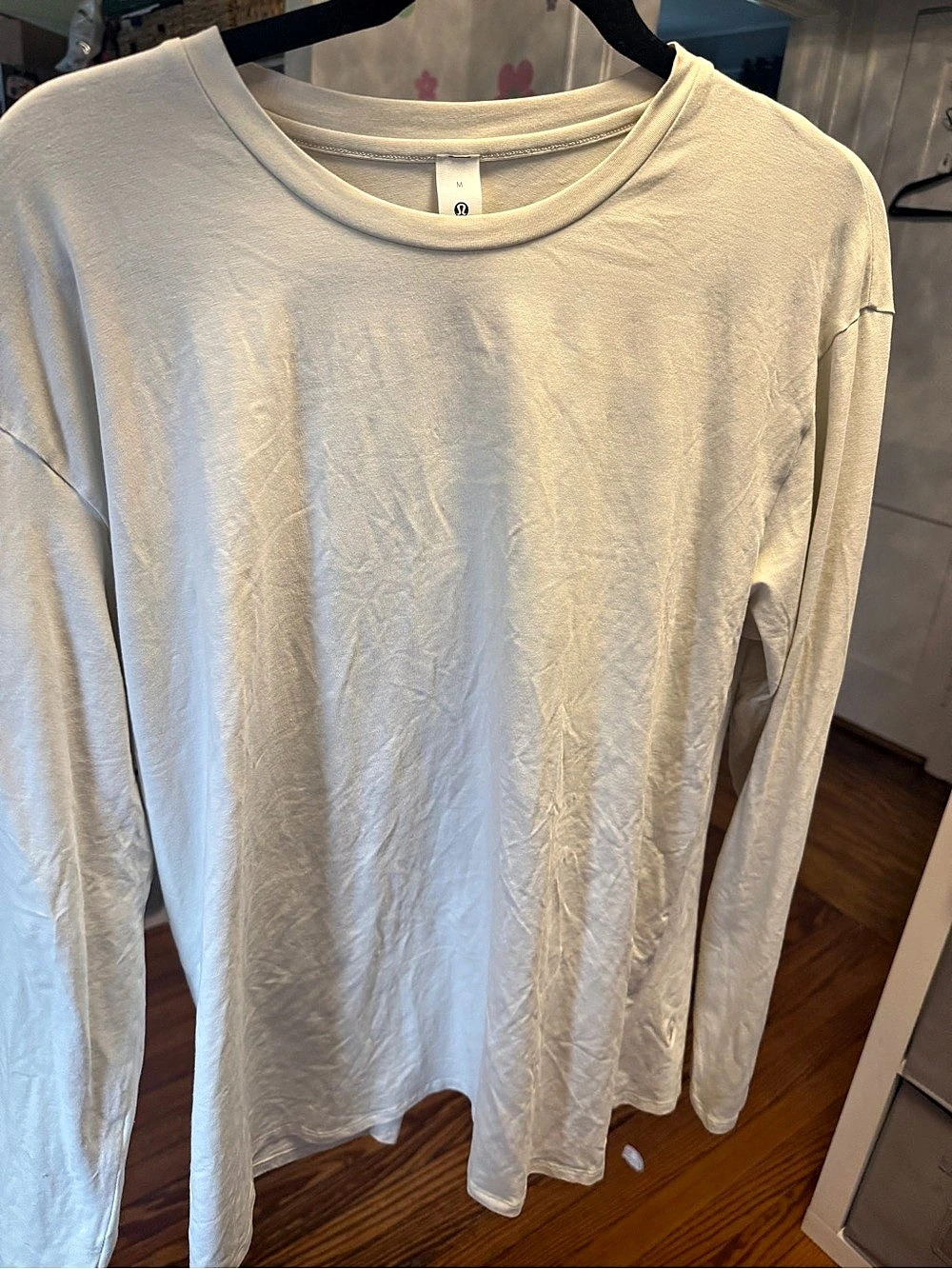 lululemon Twist-Back Relaxed-Fit Long-Sleeve Shirt White Medium